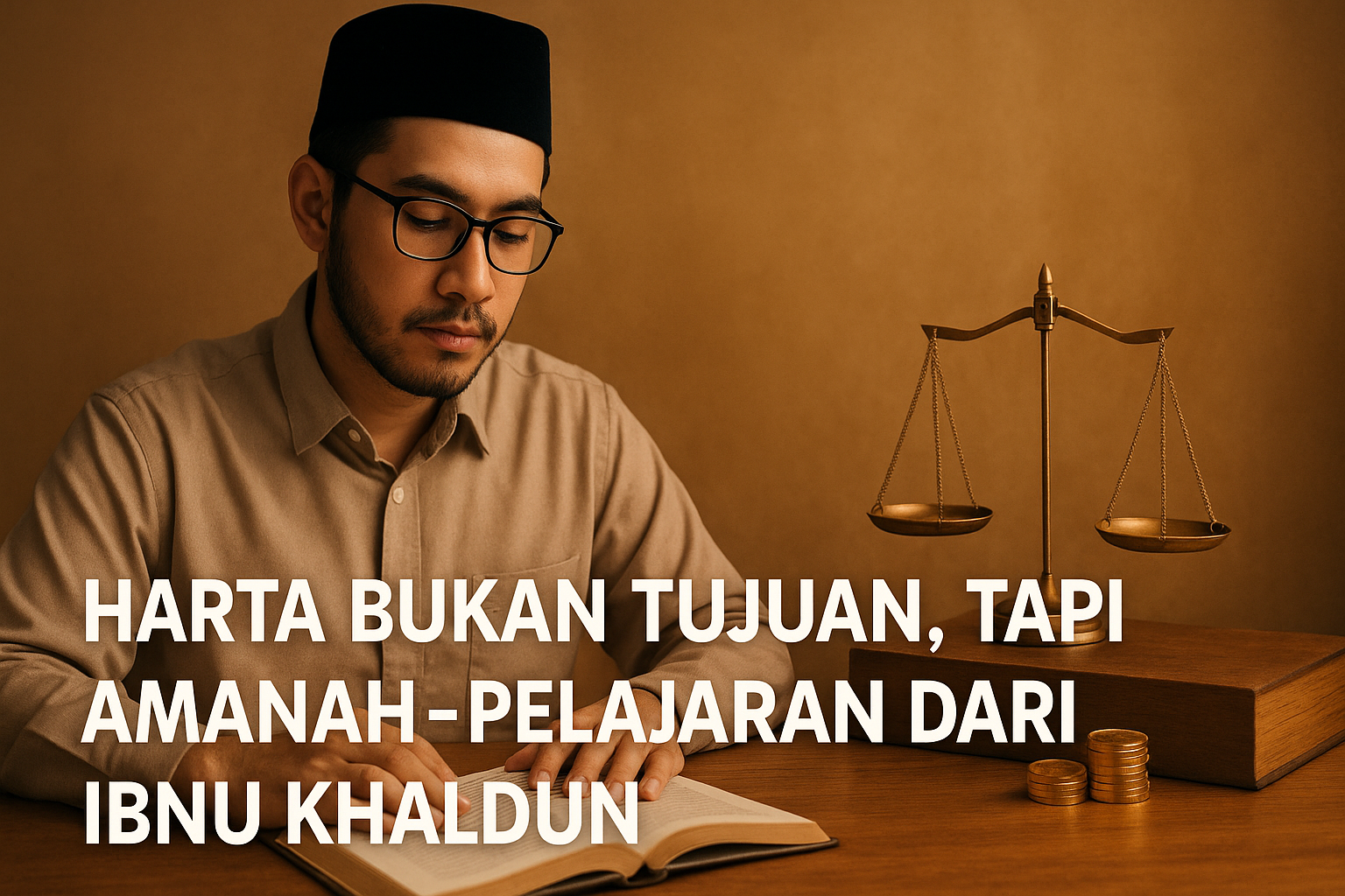 Harta Bukan Tujuan, Tapi Amanah: Pelajaran Hidup dari Ibnu Khaldun