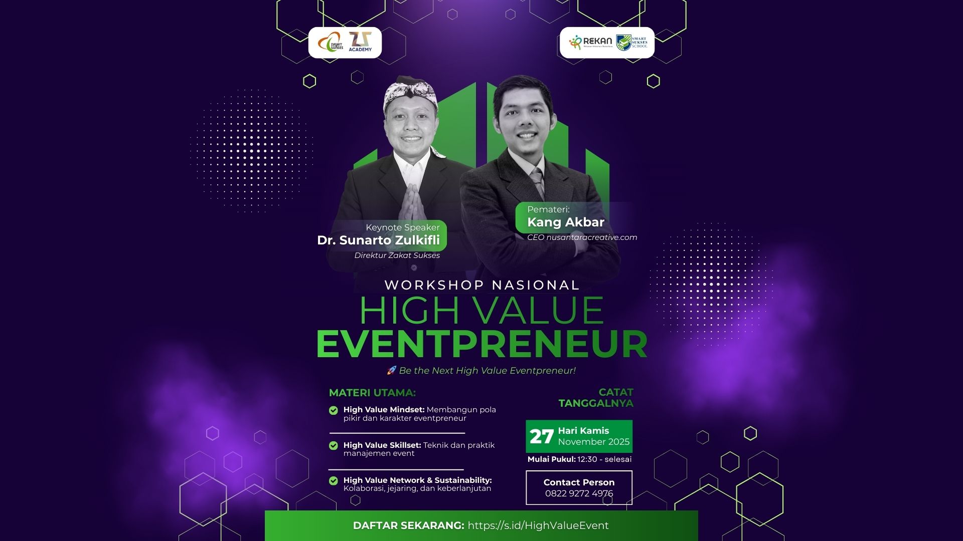 🚀 Banyak Ide, Tapi Bingung Mulai? Saatnya Jadi High Value Eventpreneur!