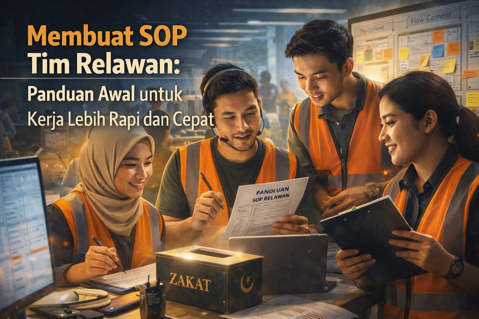 Membuat SOP Tim Relawan: Panduan Awal untuk Kerja Lebih Rapi dan Cepat